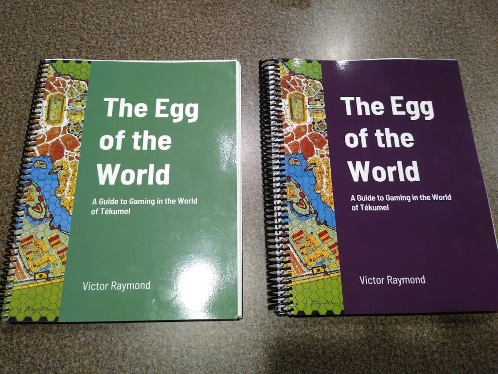 Two manuscript versions of the Egg of the World